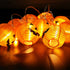 1.2 meter halloween decoration string led lights pumpkin 10heads light